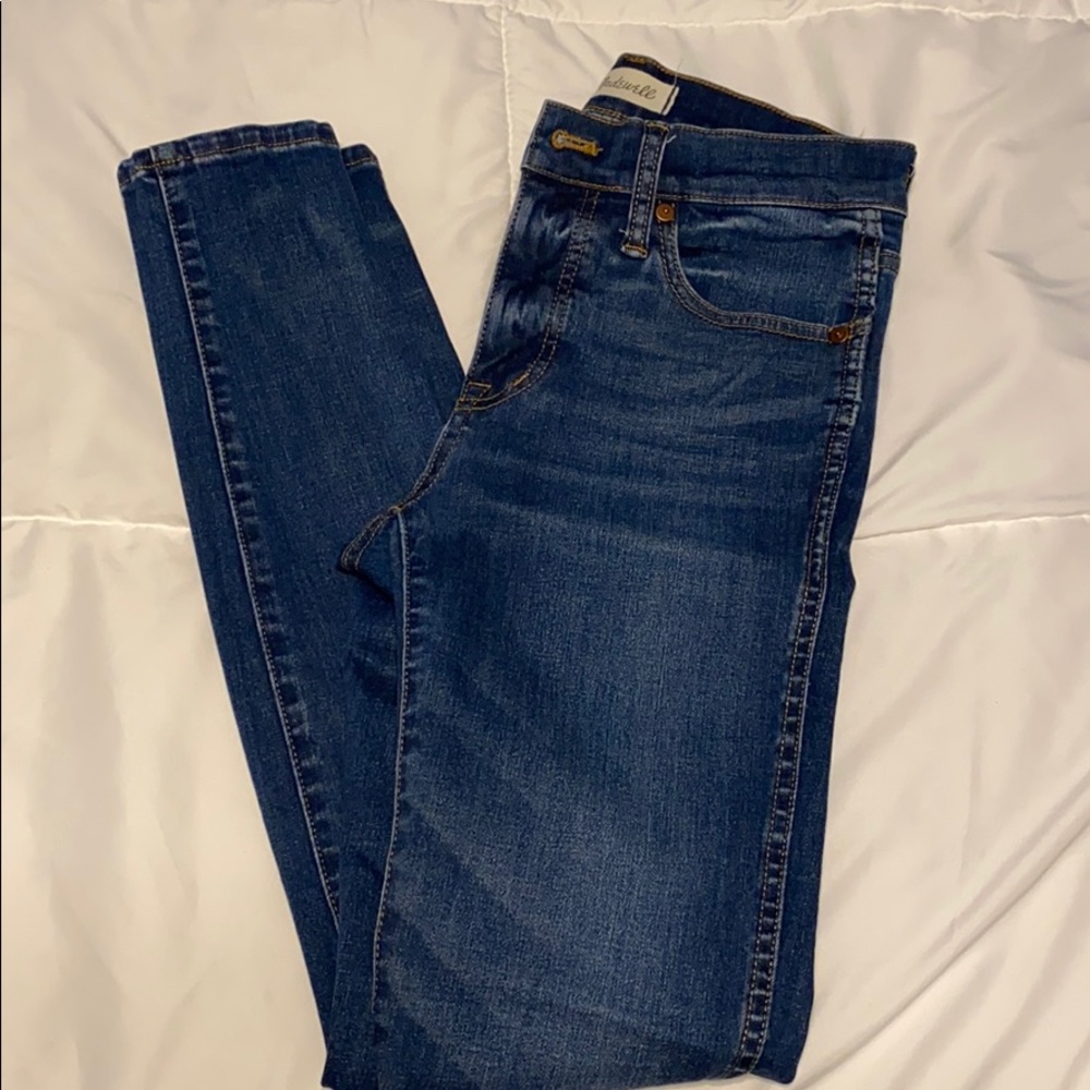 Madewell 9” rise skinny jeans